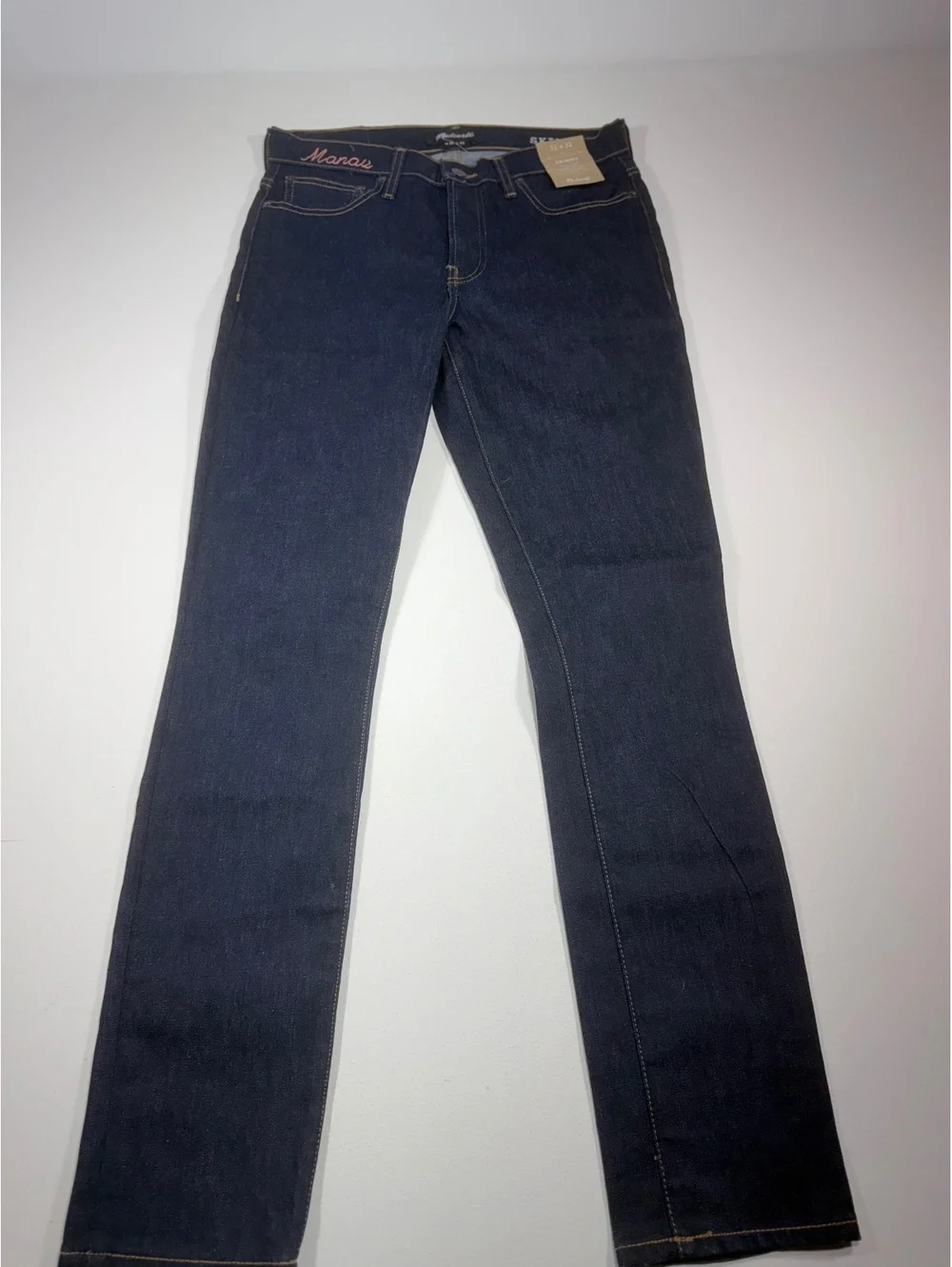 Madewell Men’s Skinny Jeans 31x32 Dark Wash Denim NWT New With Tags